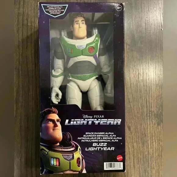 NWT Disney Buzz Lightyear Large 12 Inch Scale Space Ranger Alpha - Picture 2 of 7